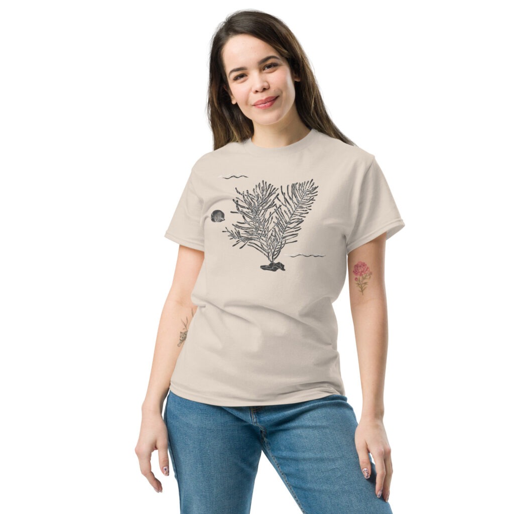 Under the Sea natural classic tee